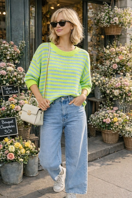 Tops Femme Orange AFINITY AP183 Efashion Paris