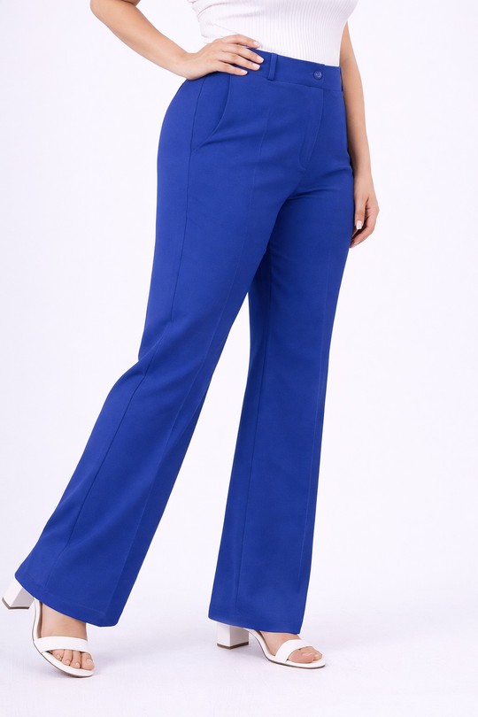 Pantalons Femme Bleu ciel AFINITY A3386 GT Efashion Paris