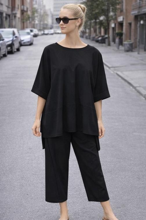 Tuniques Femme Bleu ciel AFINITY 6660 MIXTE #c Efashion Paris