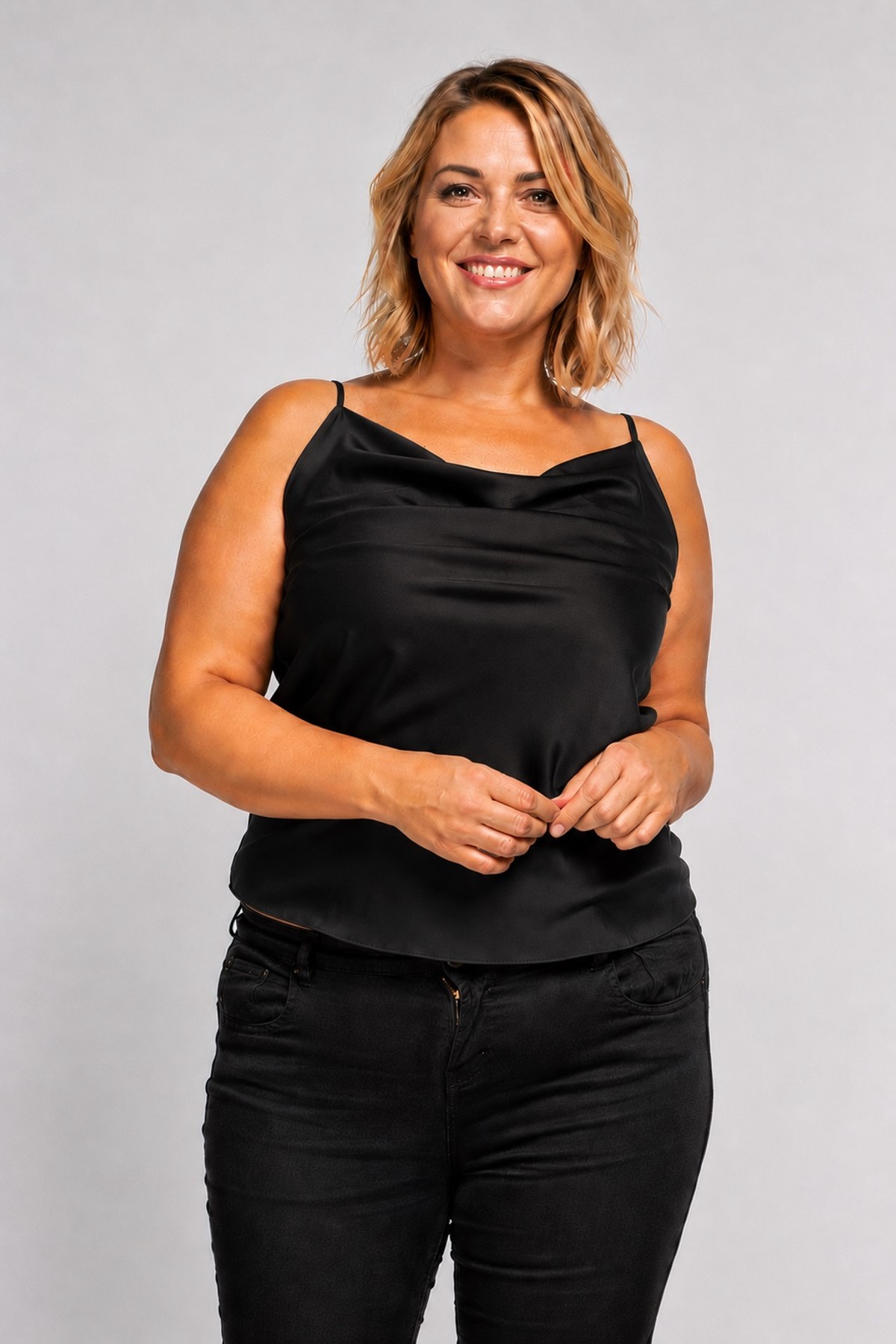 Débardeurs Femme Kaki AFINITY 13353-GT #c Efashion Paris