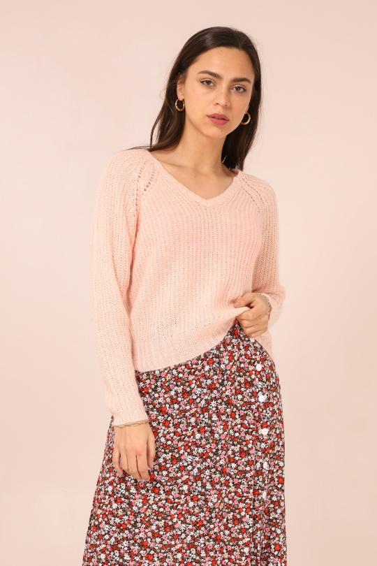 Jerséis Mujer Pink Calie Paris KW21-5180 MOLLY Efashion Paris