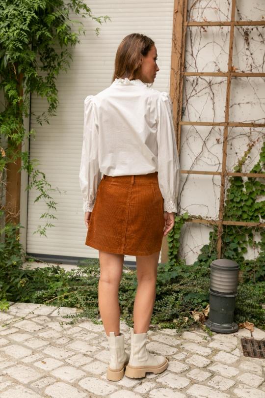 Faldas Mujer Blue Calie Paris NO23-5007 JUPE JERRY Efashion Paris