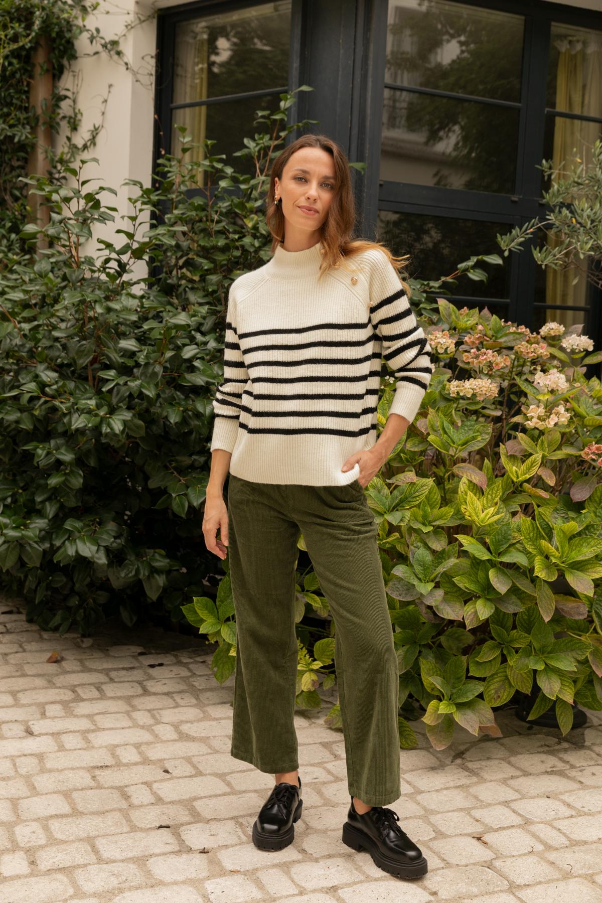 KW23-2005 PULL MATHILDE-ECRU