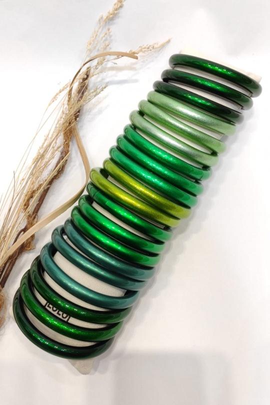 Bracelets Accessoires Vert LOLO & YAYA LOT-BOUDDHISTE-LARGE Efashion Paris