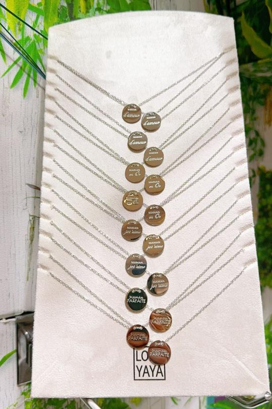 Necklaces Accessories Gold LOLO & YAYA LOT-CO-MAMAN Efashion Paris