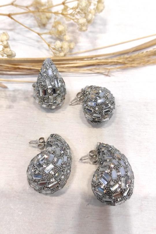 Boucles d'oreilles Accessoires Marron LOLO & YAYA 44548 Efashion Paris