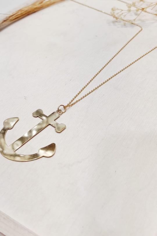 Collane Accessori Gold LOLO & YAYA SAUTOIR-ANCRE Efashion Paris