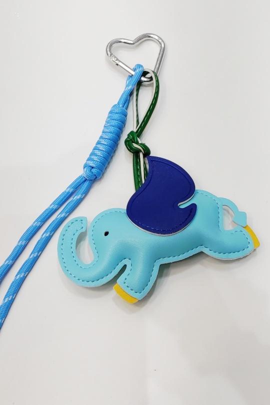 Porte-clés Accessoires Bleu LOLO & YAYA PC-45856 Efashion Paris