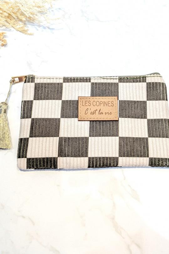 Clutch bags Bags Khaki LOLO & YAYA 46097 Efashion Paris
