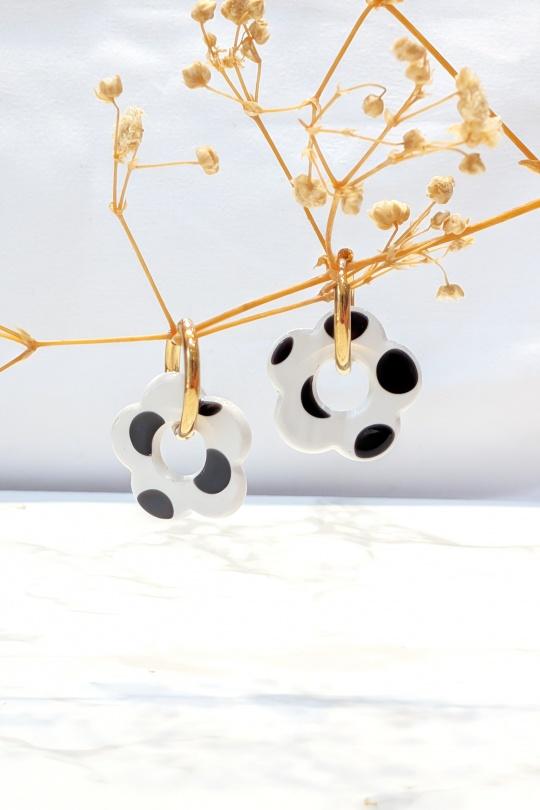 Boucles d'oreilles Accessoires Blanc LOLO & YAYA 44090-2 Efashion Paris