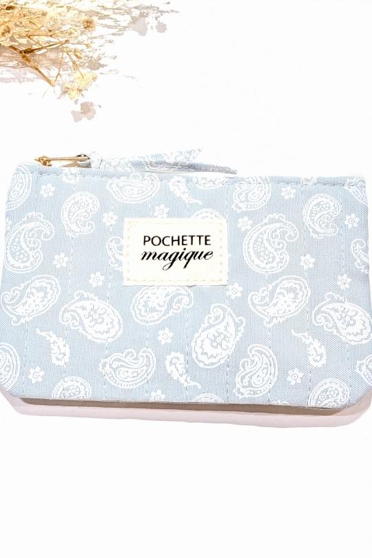 Pochettes Maroquinerie Bleu LOLO & YAYA POCHETTEMAGIQUE47014 Efashion Paris