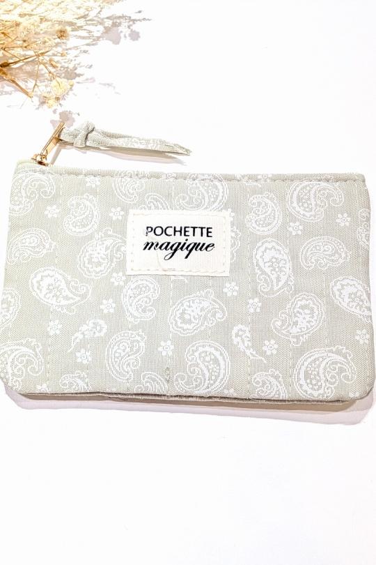 Pochettes Maroquinerie Vert LOLO & YAYA POCHETTEMAGIQUE47014 Efashion Paris