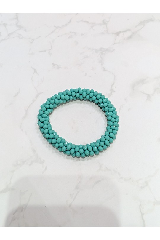 Bracelets Accessories Bicolore LOLO & YAYA CRYSTAL-2026-VERT Efashion Paris