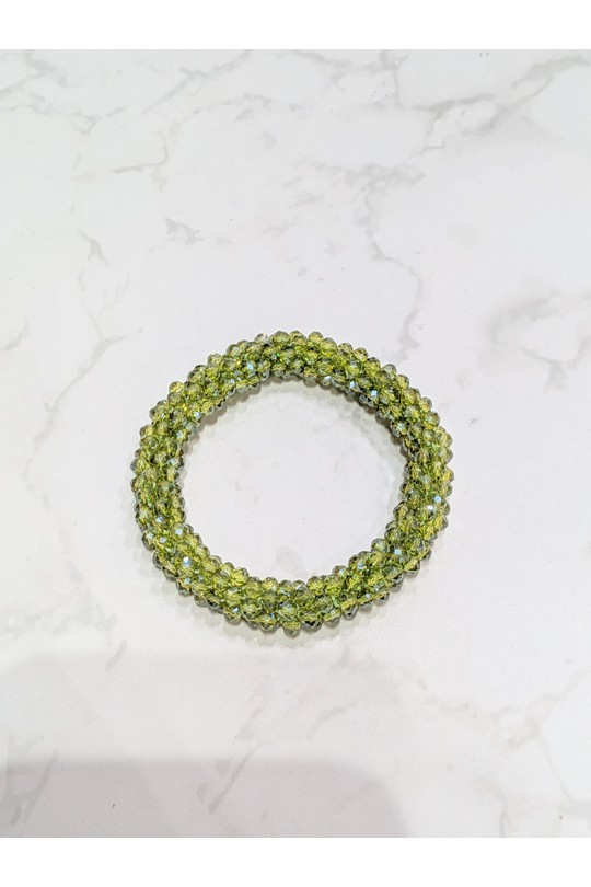 Bracelets Accessories Bicolore LOLO & YAYA CRYSTAL-2026-VERT Efashion Paris
