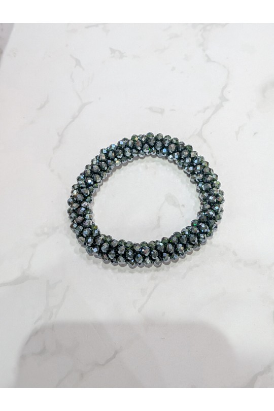 Bracelets Accessories Bicolore LOLO & YAYA CRYSTAL-2026-VERT Efashion Paris