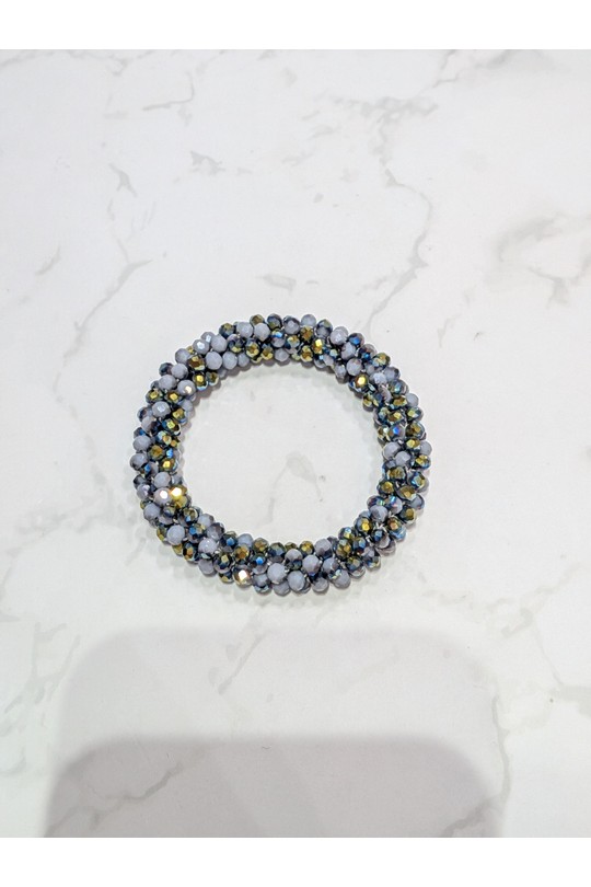 Bracelets Accessories Bicolore LOLO & YAYA CRYSTAL-2026-VERT Efashion Paris