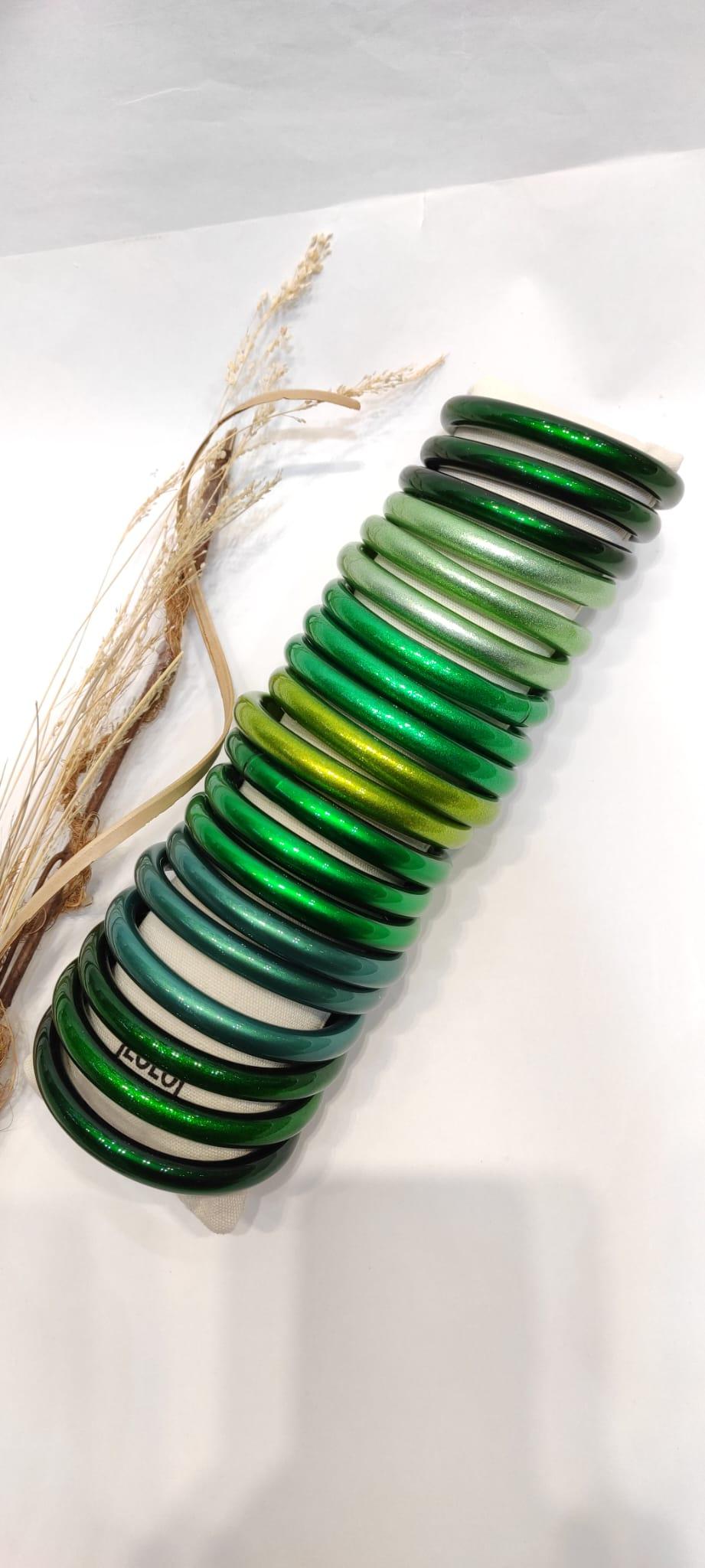 Bracelets Accessoires Vert LOLO & YAYA LOT-BOUDDHISTE-LARGE #c Efashion Paris