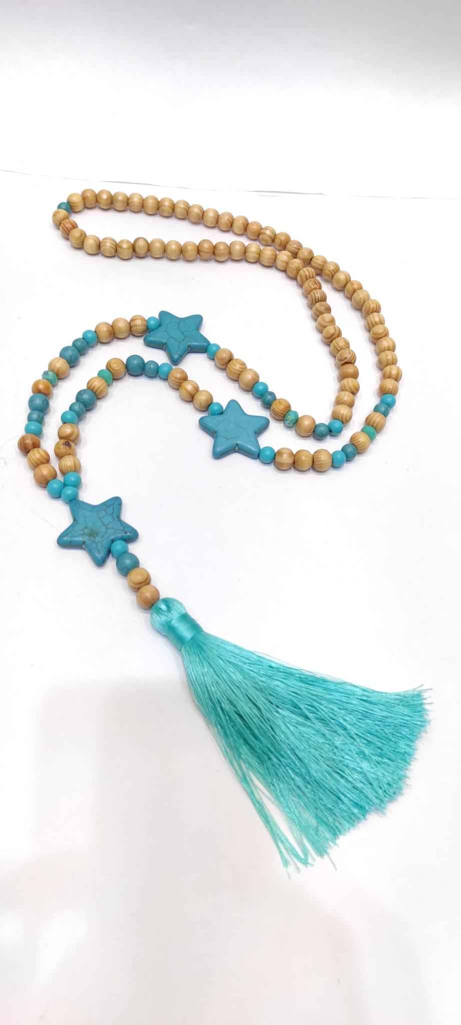 Colliers Accessoires Bleu canard LOLO & YAYA 28179 #c Efashion Paris
