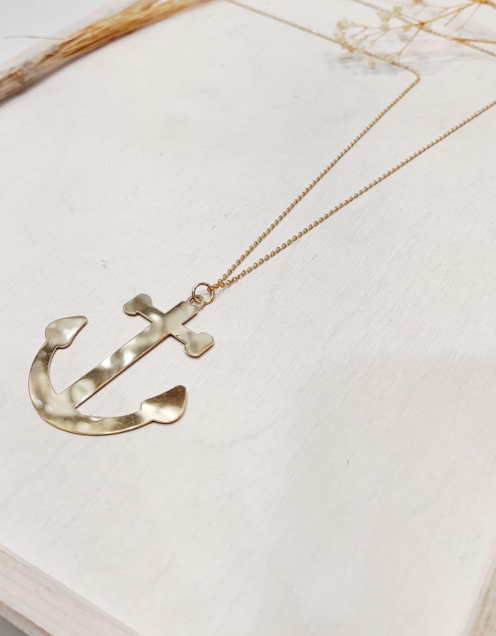Collane Accessori Gold LOLO & YAYA SAUTOIR-ANCRE #c Efashion Paris