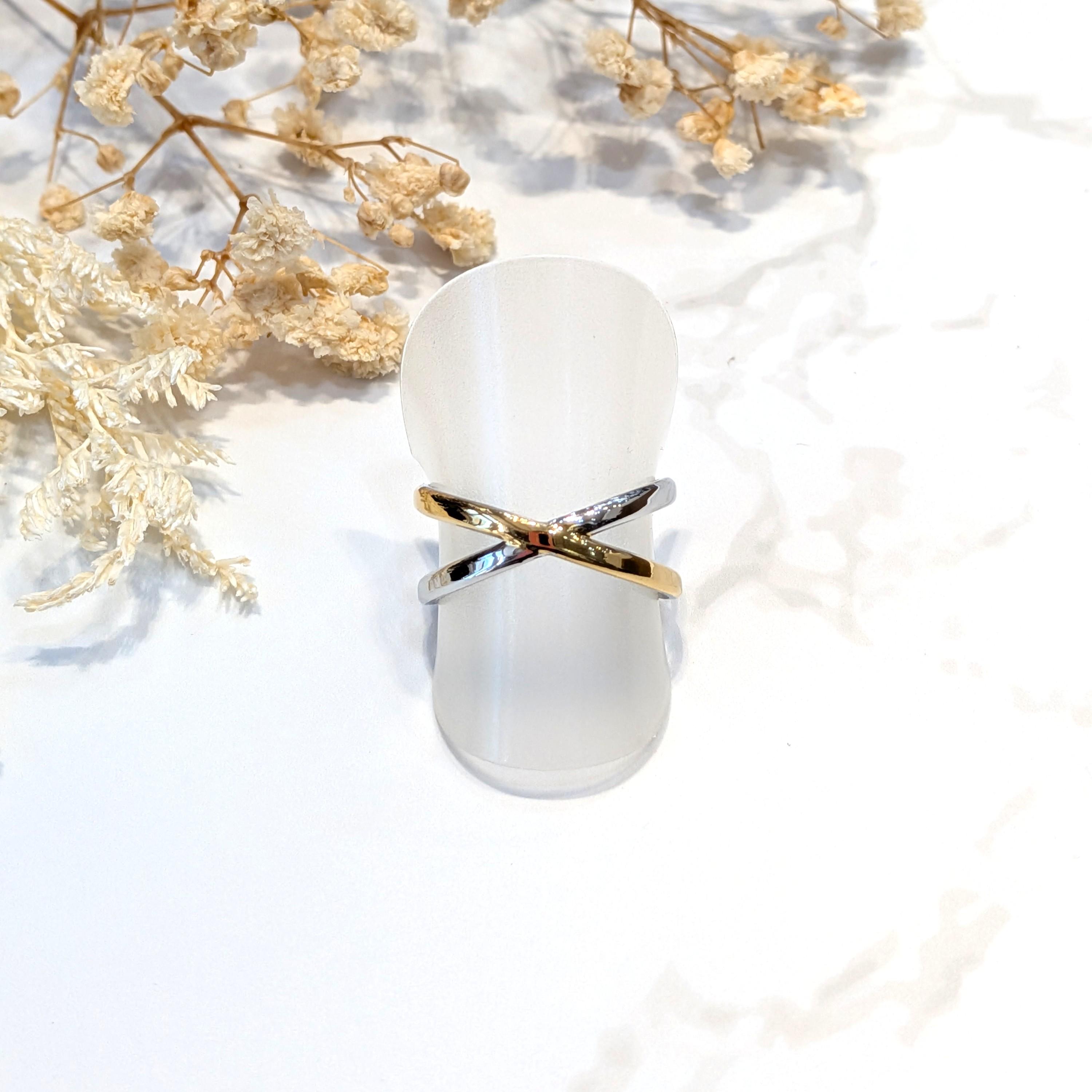 Rings Accessories Bicolore LOLO & YAYA 45884 #c Efashion Paris
