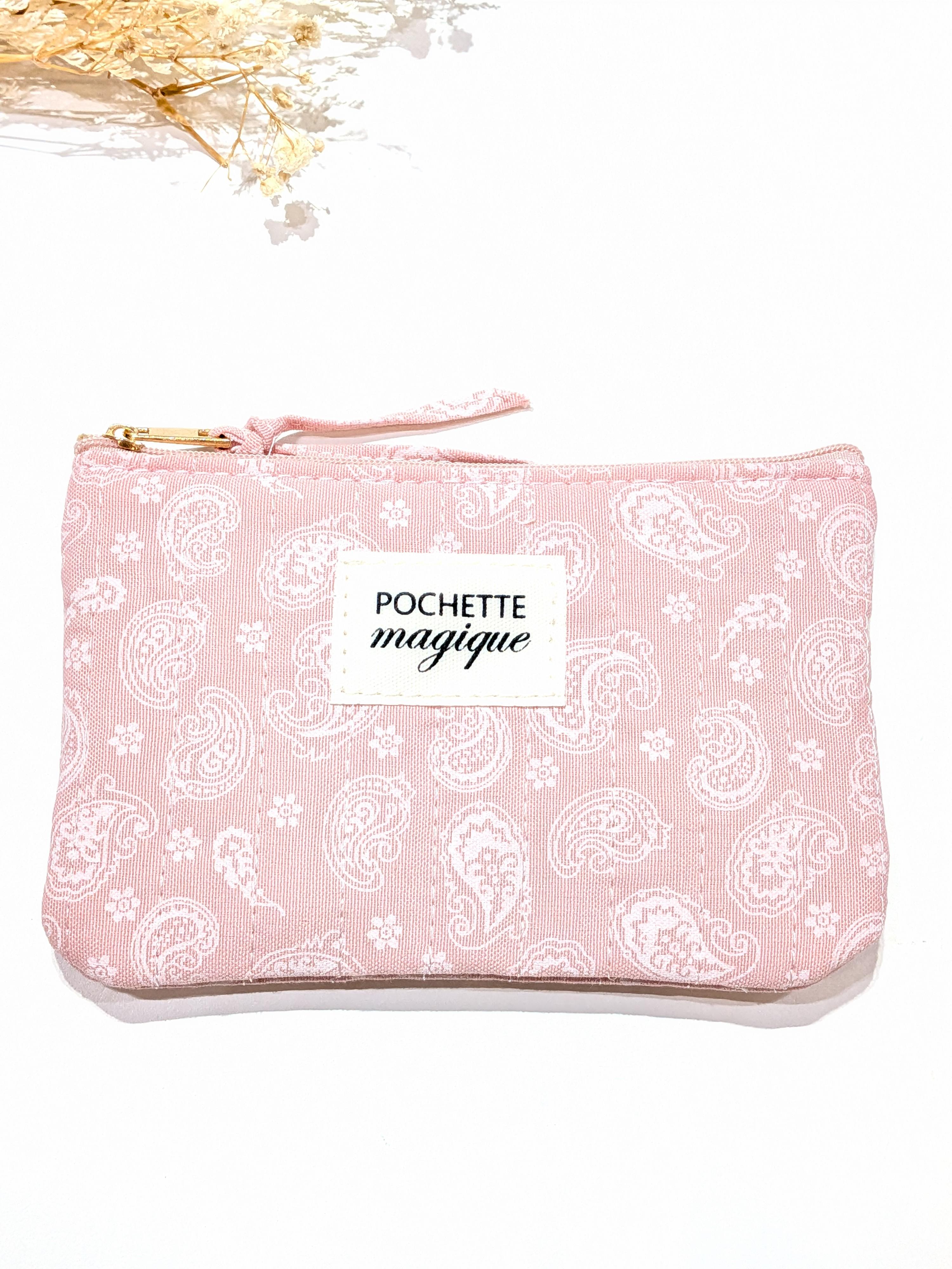Pochettes Maroquinerie Rose LOLO & YAYA POCHETTEMAGIQUE47014 #c Efashion Paris
