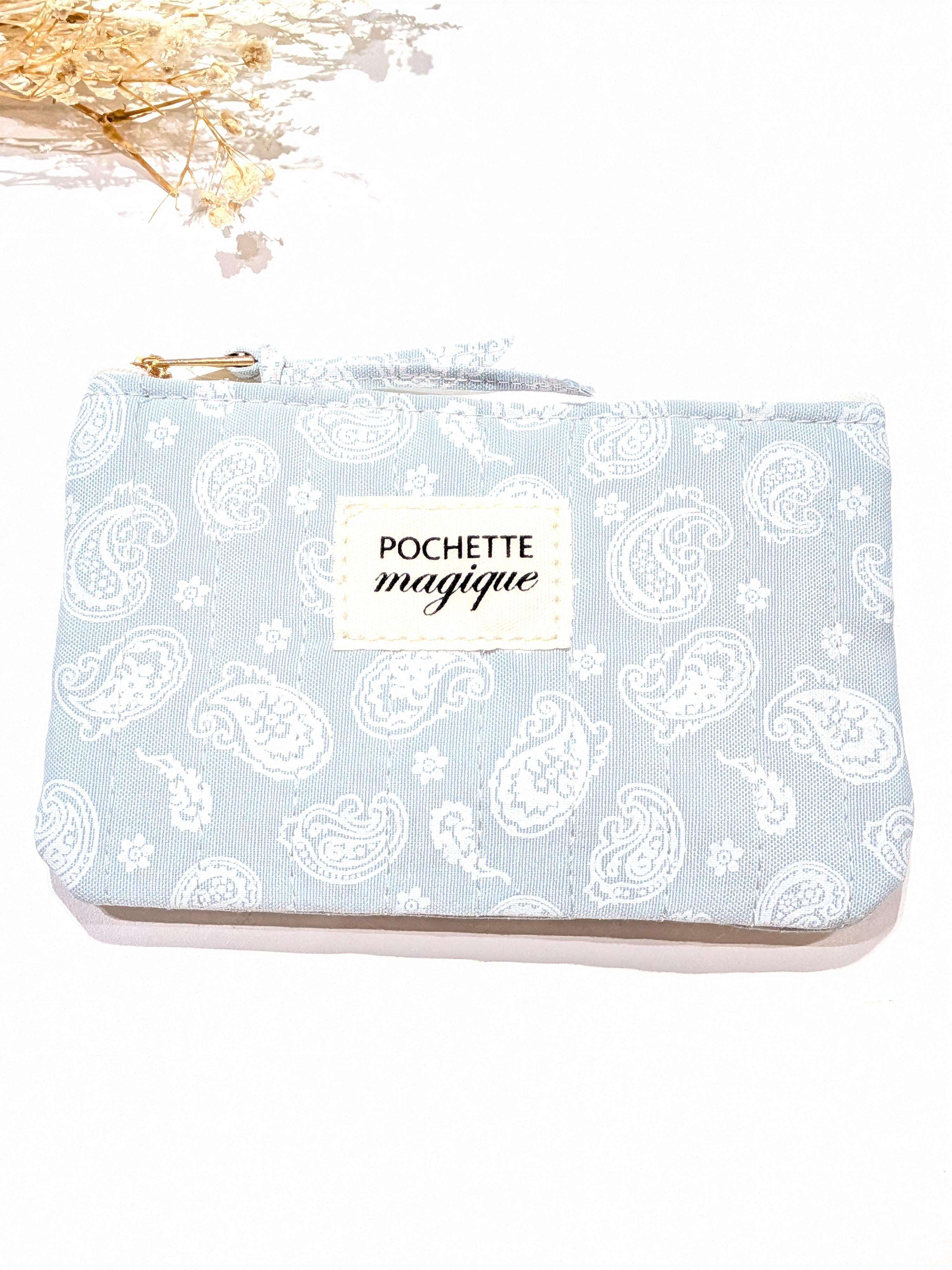 Pochettes Maroquinerie Bleu LOLO & YAYA POCHETTEMAGIQUE47014 #c Efashion Paris