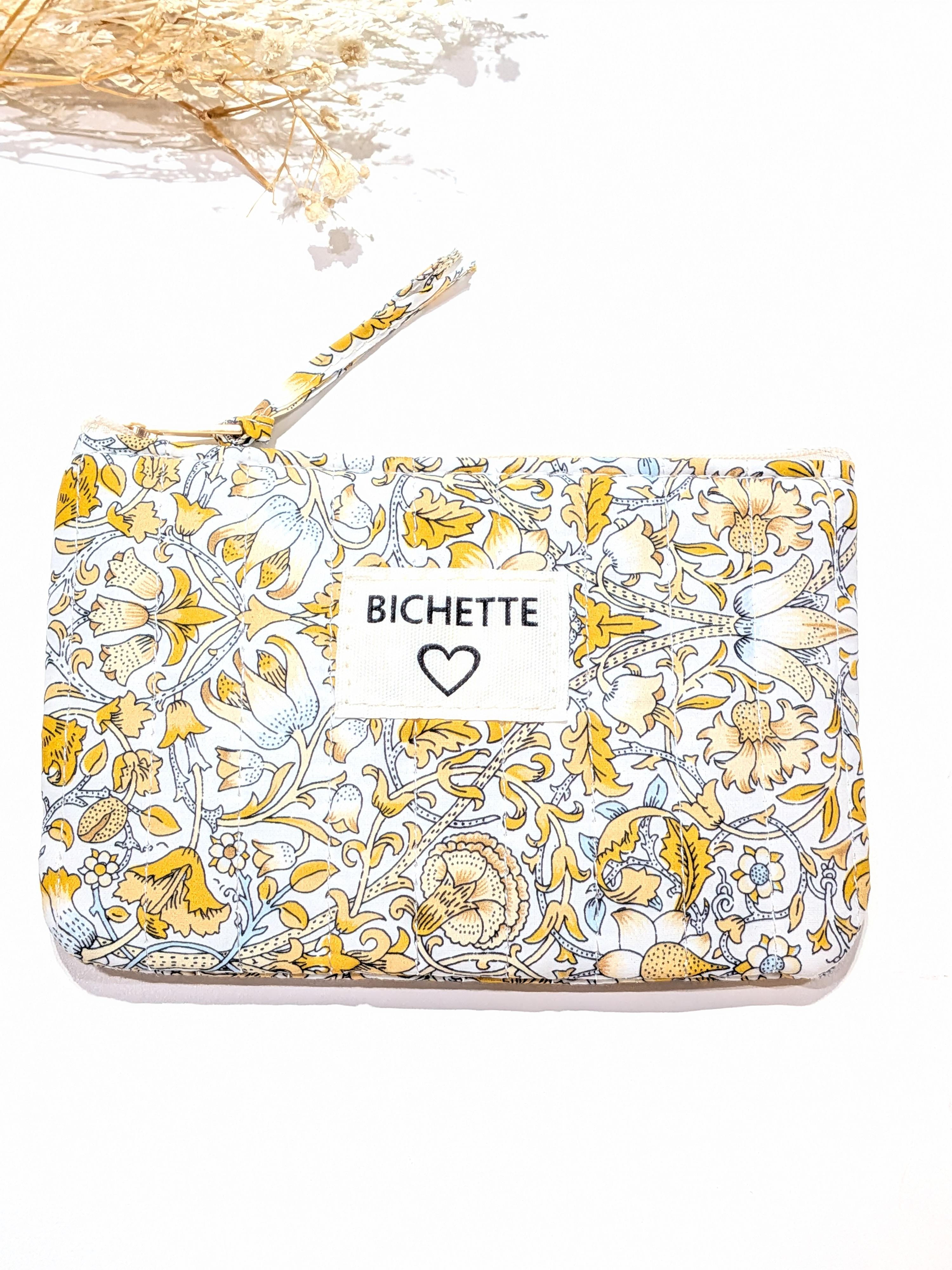 Pochettes Maroquinerie Jaune LOLO & YAYA BICHETTE♡ 47017 #c Efashion Paris