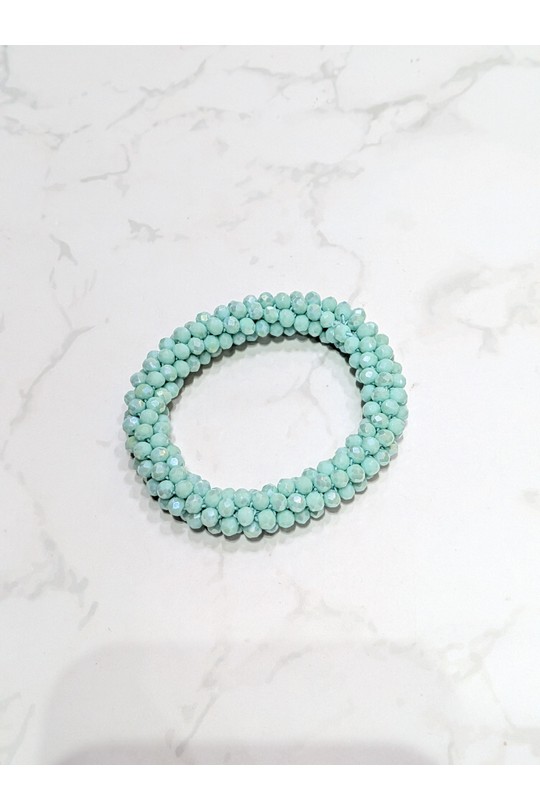 Bracelets Accessories Bicolore LOLO & YAYA CRYSTAL-2026-VERT #c Efashion Paris