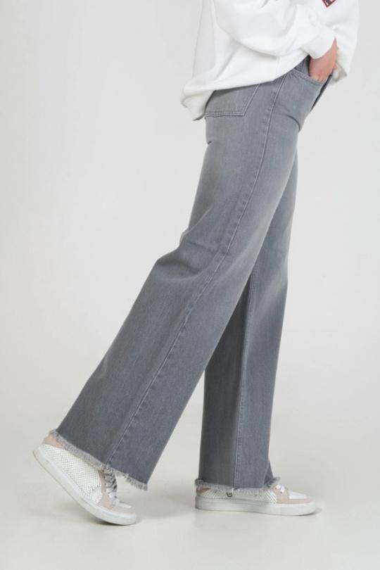 Jeans Women Black (Maxmila) JEAN JUNBY TILLE HAUTE ET COUPE ÉVASÉE STYLE STREETWEAR Efashion Paris