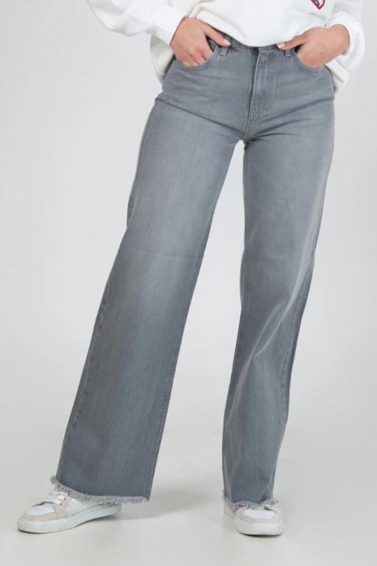 Jeans Women Black (Maxmila) JEAN JUNBY TILLE HAUTE ET COUPE ÉVASÉE STYLE STREETWEAR Efashion Paris