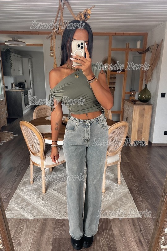 Tops Femme Rouge SANDY PARIS 11771 Efashion Paris