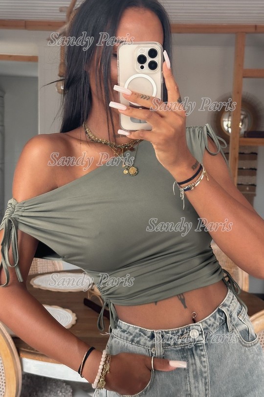 Tops Femme Rouge SANDY PARIS 11771 Efashion Paris