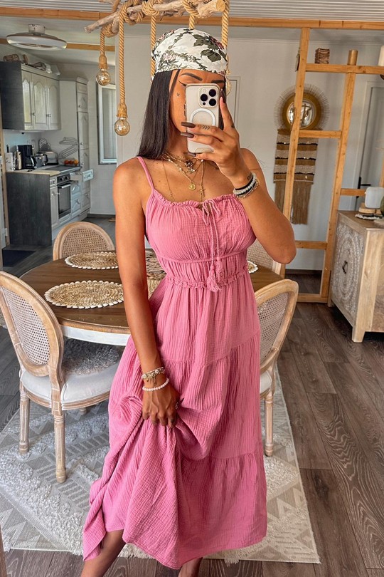 Robes longues Femme Kaki SANDY PARIS 88516 Efashion Paris