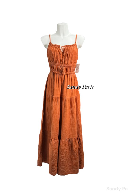 Robes longues Femme Kaki SANDY PARIS 88516 Efashion Paris