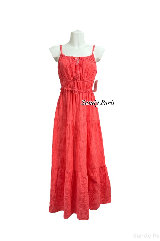 Robes longues Femme Kaki SANDY PARIS 88516 Efashion Paris