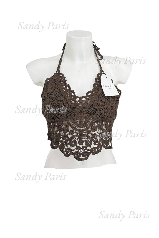 Tops Femme Jaune clair SANDY PARIS 88888 Efashion Paris