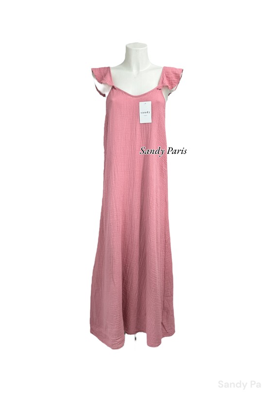 Robes longues Femme Corail SANDY PARIS 88571 Efashion Paris