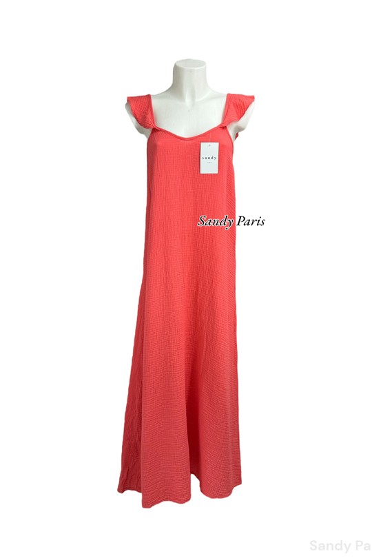 Robes longues Femme Corail SANDY PARIS 88571 Efashion Paris