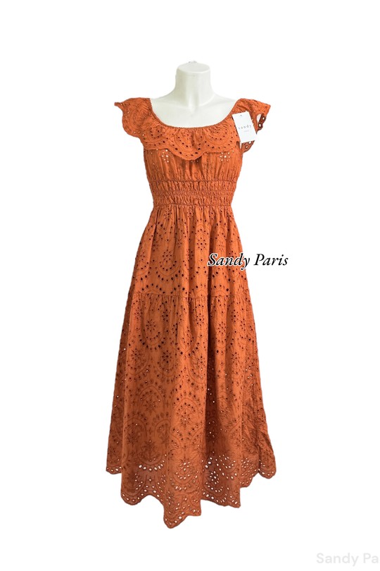 Robes longues Femme Blanc SANDY PARIS 88526 Efashion Paris