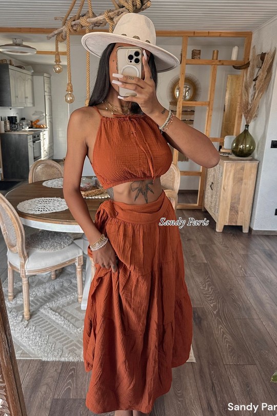 Sets Women Terra-cota SANDY PARIS 88521-527 Efashion Paris