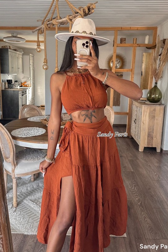 Ensembles Femme Terracota SANDY PARIS 88521-527 Efashion Paris