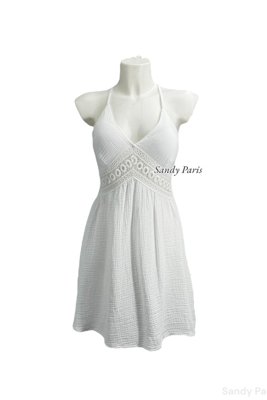 Robes courtes Femme Noir SANDY PARIS 88518 Efashion Paris