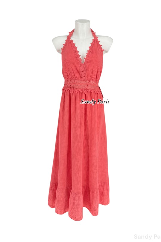 Robes longues Femme Noir SANDY PARIS 88573 Efashion Paris