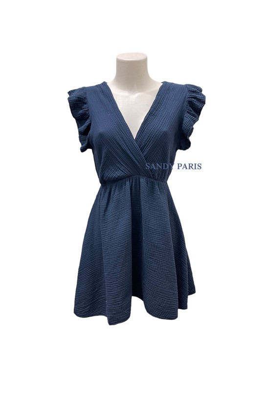 Robes courtes Femme Terracota SANDY PARIS 623 Efashion Paris