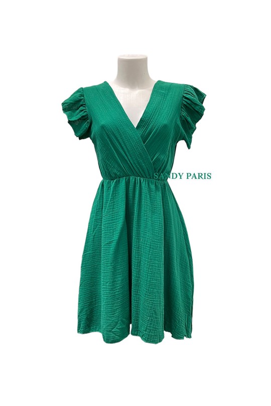 Robes courtes Femme Terracota SANDY PARIS 623 Efashion Paris