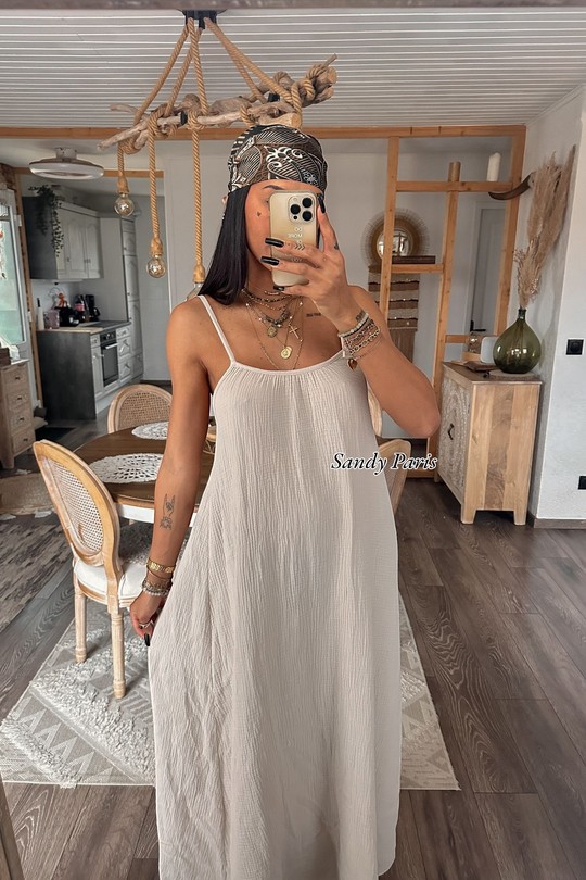 Robes longues Femme Noir SANDY PARIS 1025 Efashion Paris