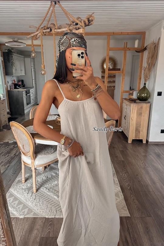 Robes longues Femme Noir SANDY PARIS 1025 Efashion Paris