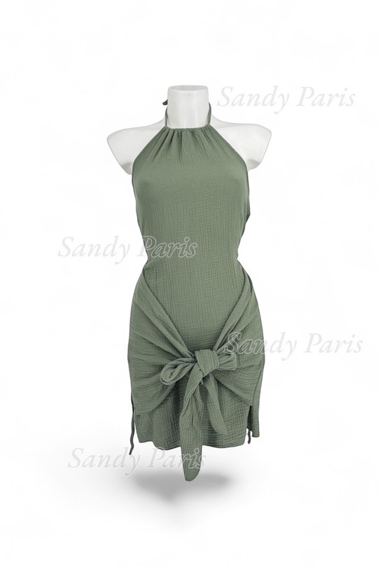 Robes courtes Femme Crème SANDY PARIS 1406 Efashion Paris
