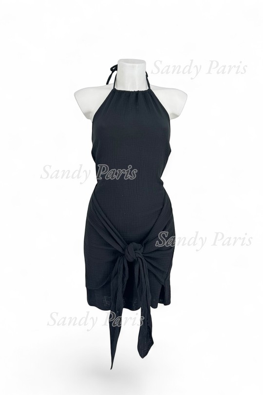 Robes courtes Femme Crème SANDY PARIS 1406 Efashion Paris