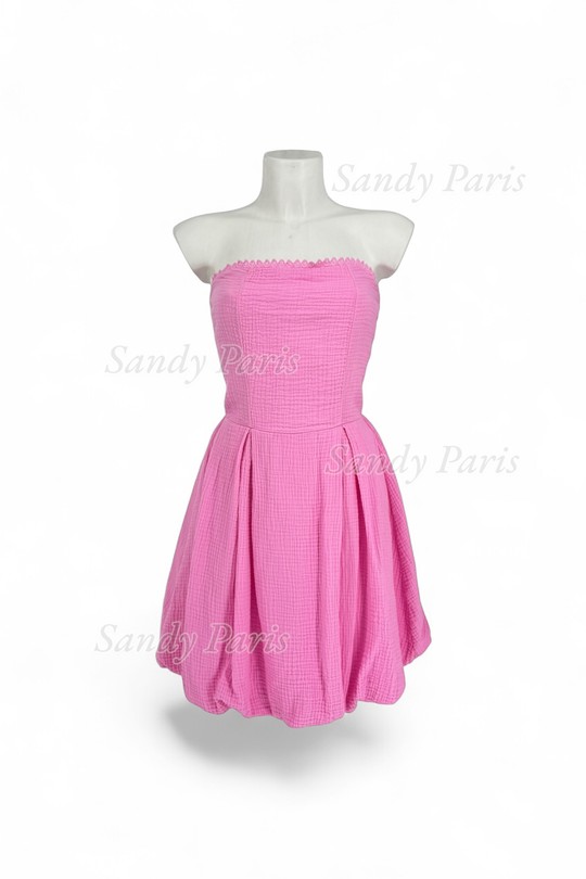 Robes courtes Femme Jaune clair SANDY PARIS 26055 Efashion Paris
